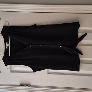 Nine West Black Pleated Tank Top